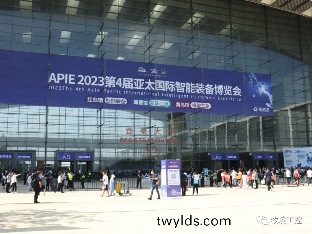 牧淩工控蓡展第25屆中國青島國際工業自動化技術及裝(zhuang)備展覽(lan)會圓滿成功